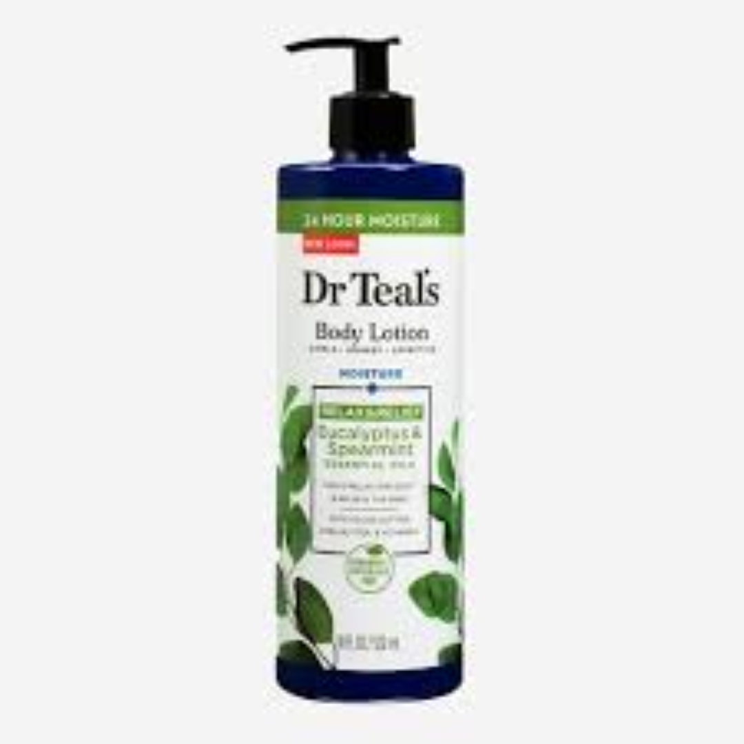 DR TEALS BODY LOTION EUCALYPTUS N SPEARMINT 532ML 
